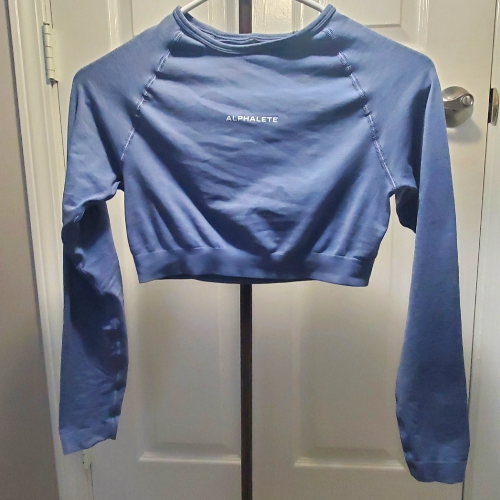 Amplify long sleeve crop